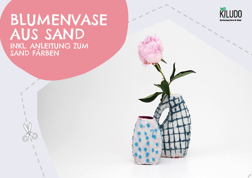 Bastelanleitung Sandvase