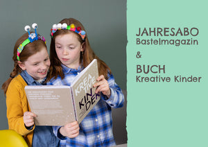 KILUDO Jahresabo «Digitales Bastelmagazin & Buch»